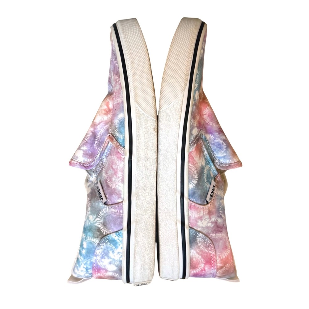 Vans Asher Heart Slip-On Tie Dye Multi Color Skate Shoes US Missy 5.0 500714 - Picture 6 of 8